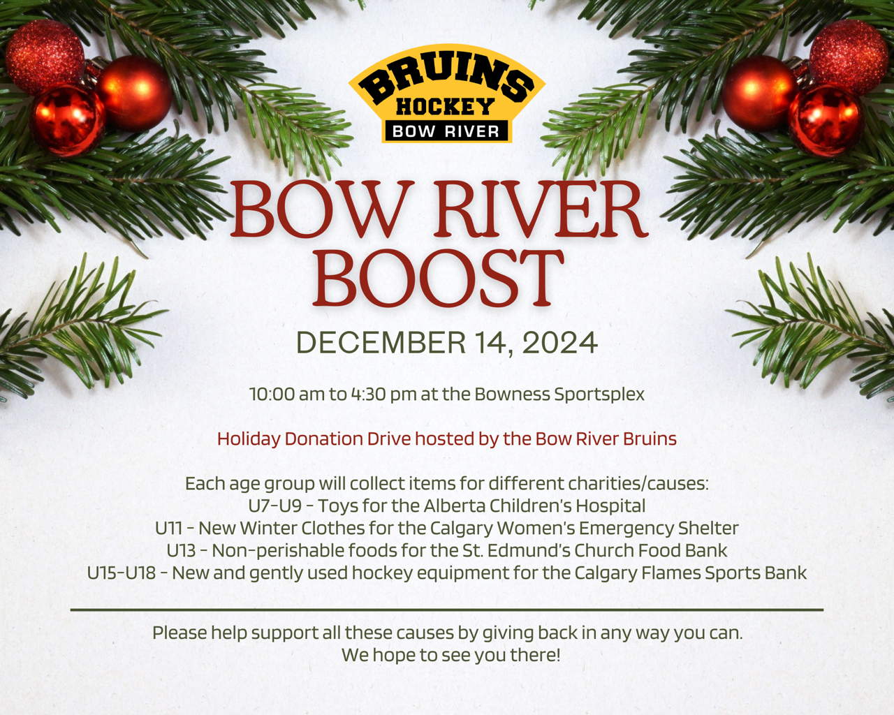 Holiday drive 2024